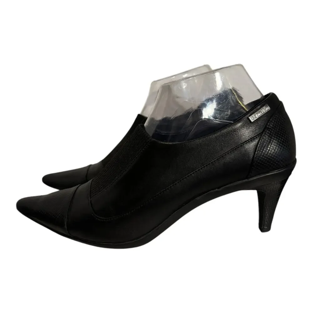Calvin Klein Greta shooties ankle heeled booties size 7.5
